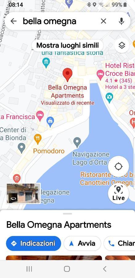 Bella Omegna Apartments Dış mekan fotoğraf